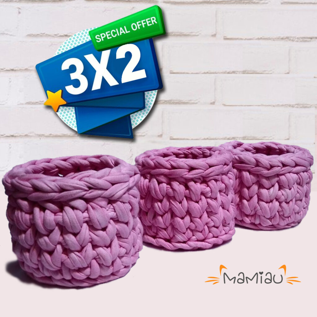Set de Cestas Organizadoras 3X2